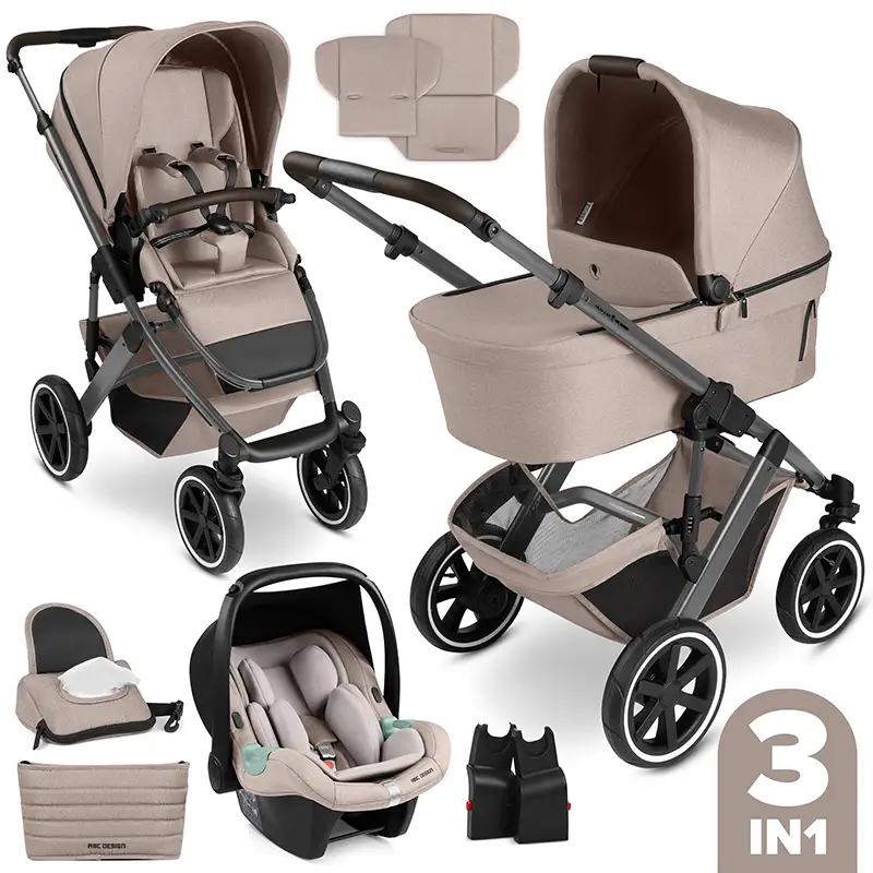 3in1-Kinderwagen-Set