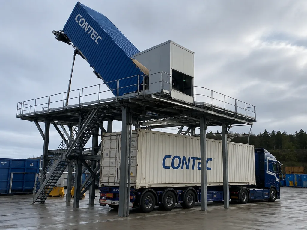 Container-Verladeanlage