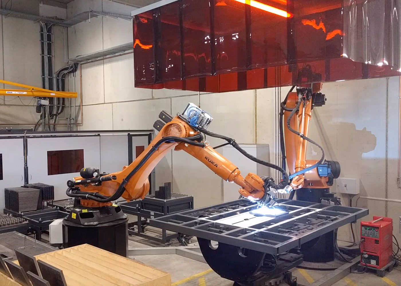 Roboterzelle für Wertheim