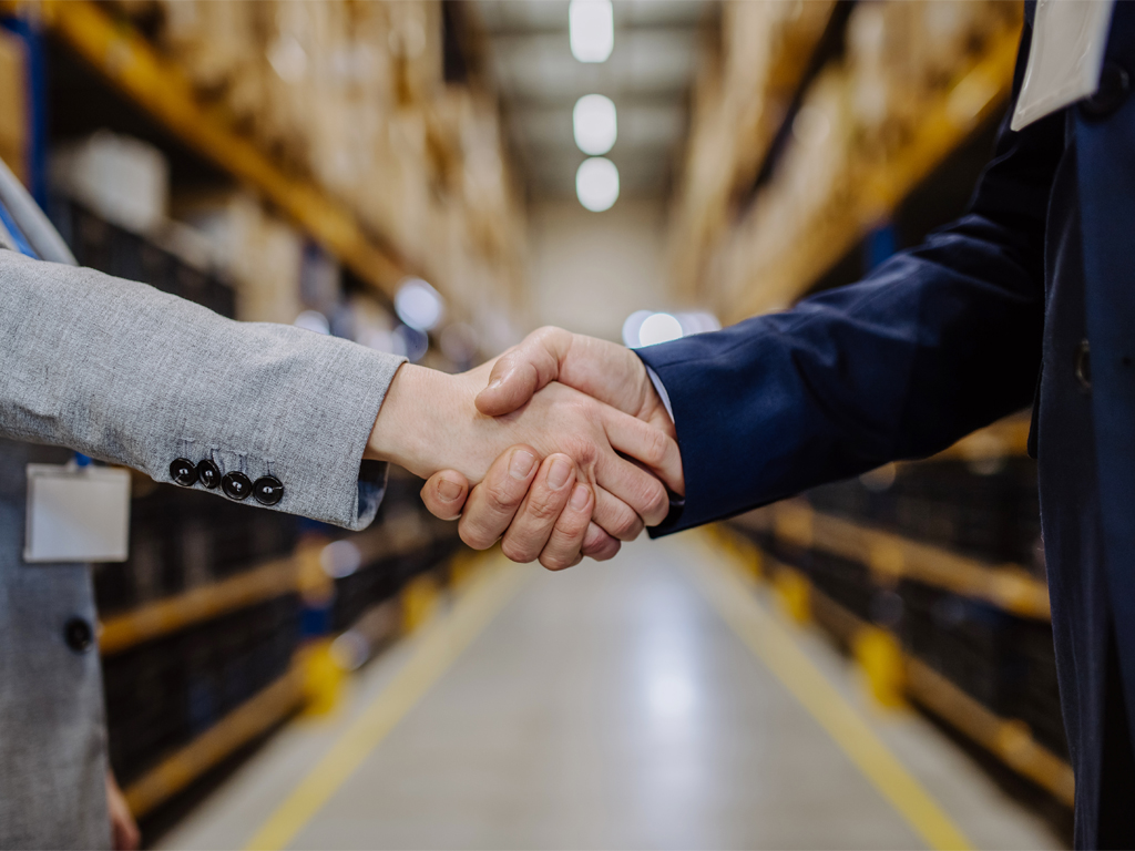 Collaboration with suppliers in the warehouse