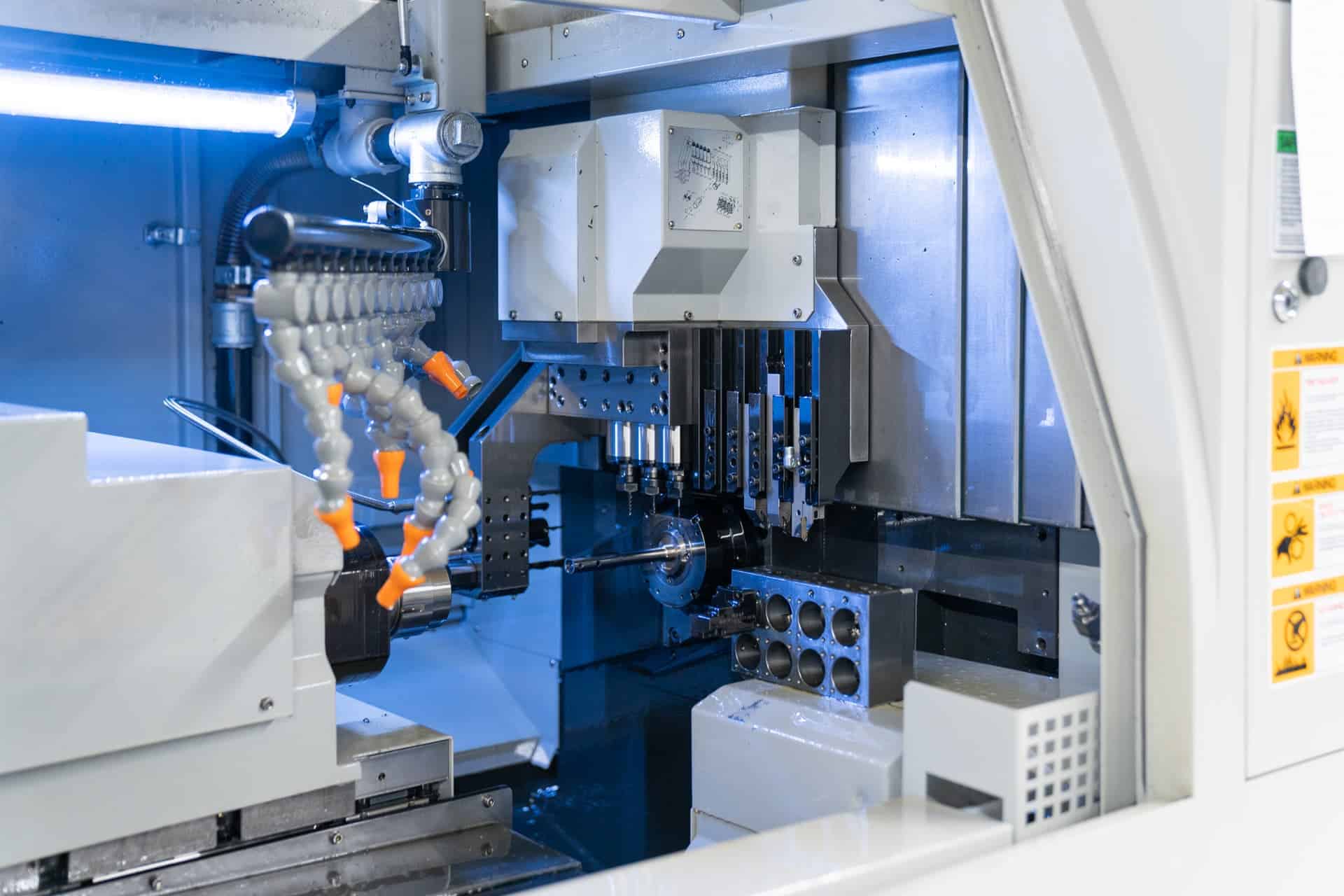 Bearbeitungszentrum in der Produktion
