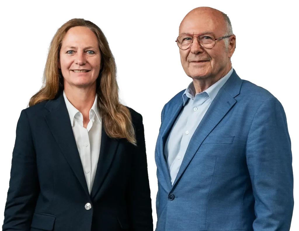 Geschäftsführung Carmen Schottenheim und Hans Damm