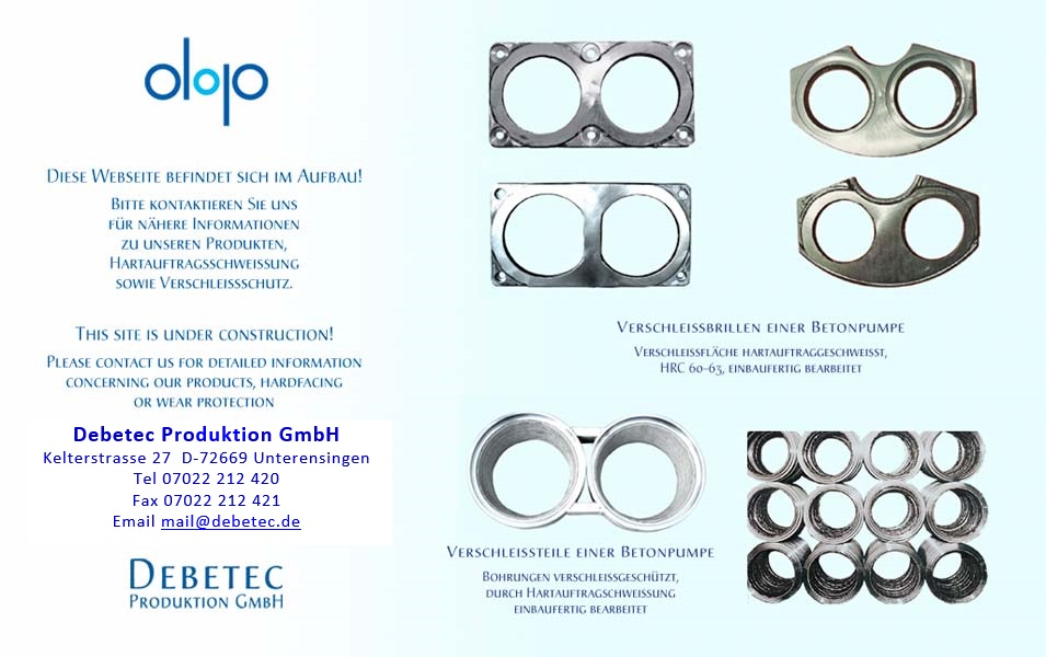 DEBETEC – Fertigung