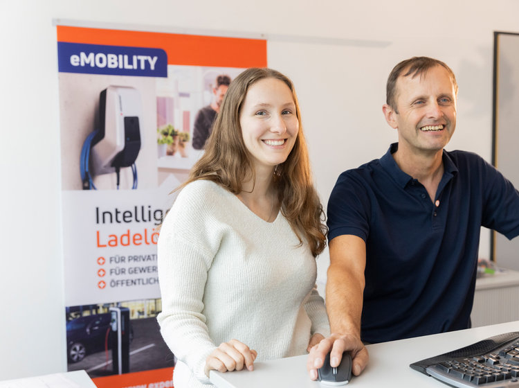 Projektarbeit im Büro