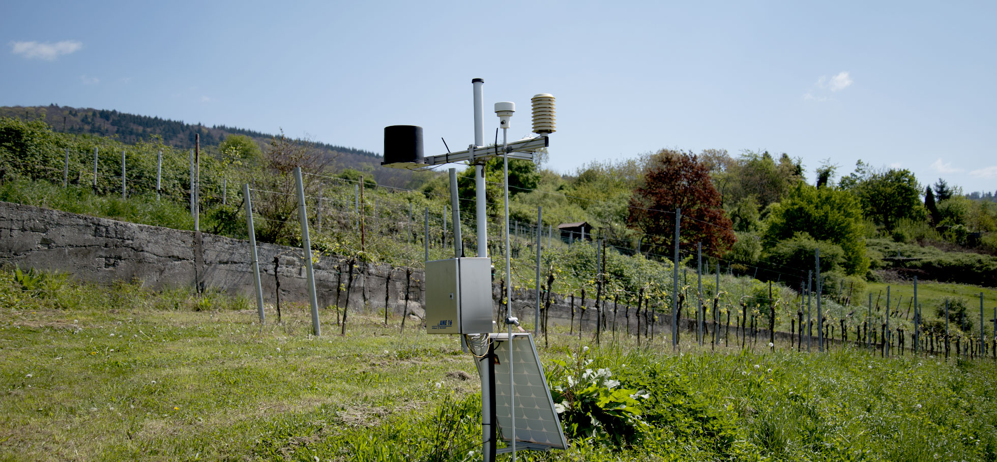 Mess-Station im Einsatz