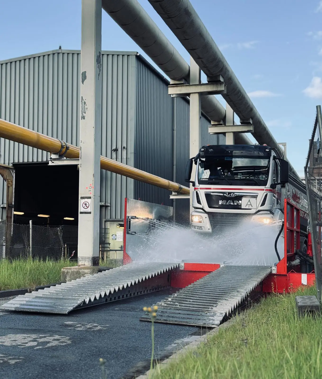 LKW-Reifenwaschanlage (modular)