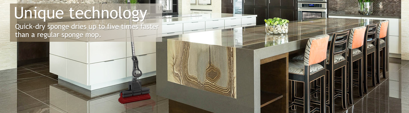Quick-Dry Mop System – Technologie