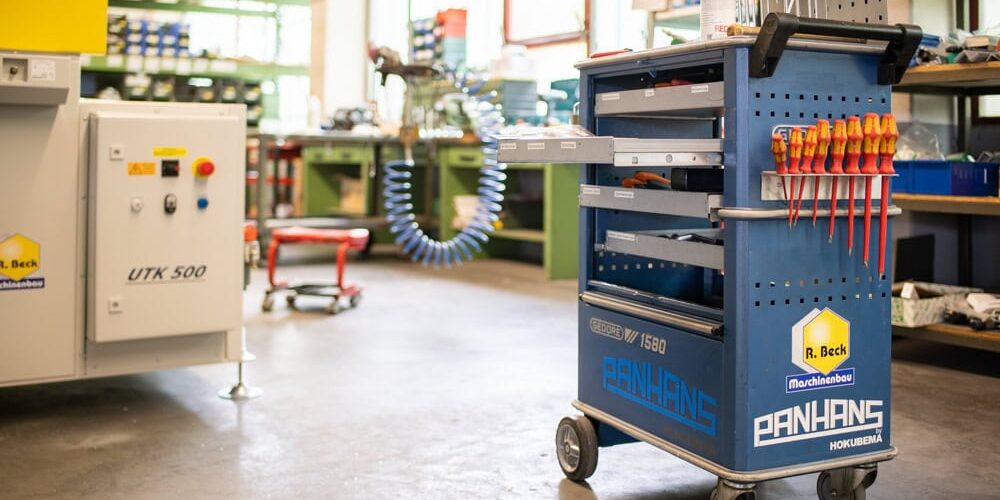 Service department of HOKUBEMA Maschinenbau GmbH
