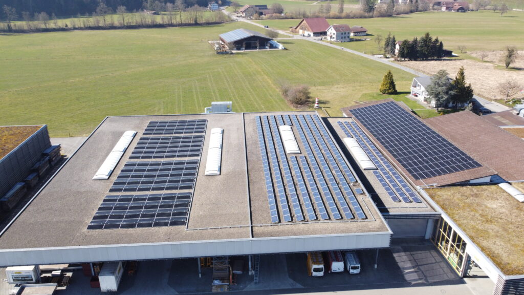 Retrofit-Projekt Schötz (PV-Dach)
