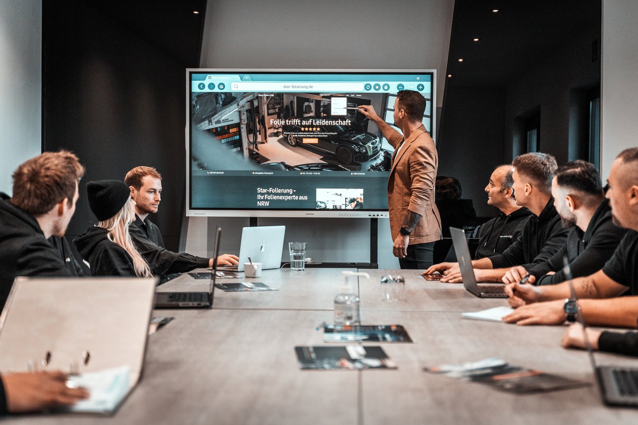 Team-Besprechung in Kaarst