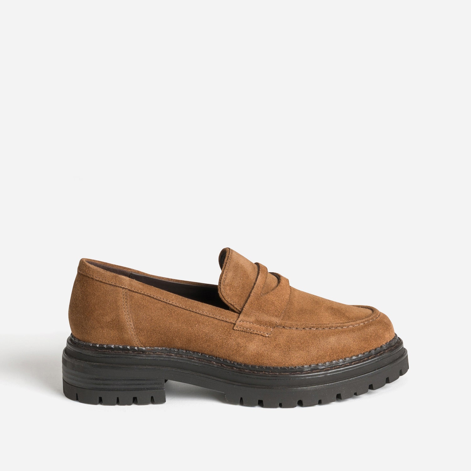 Damenschuh aus Wildleder