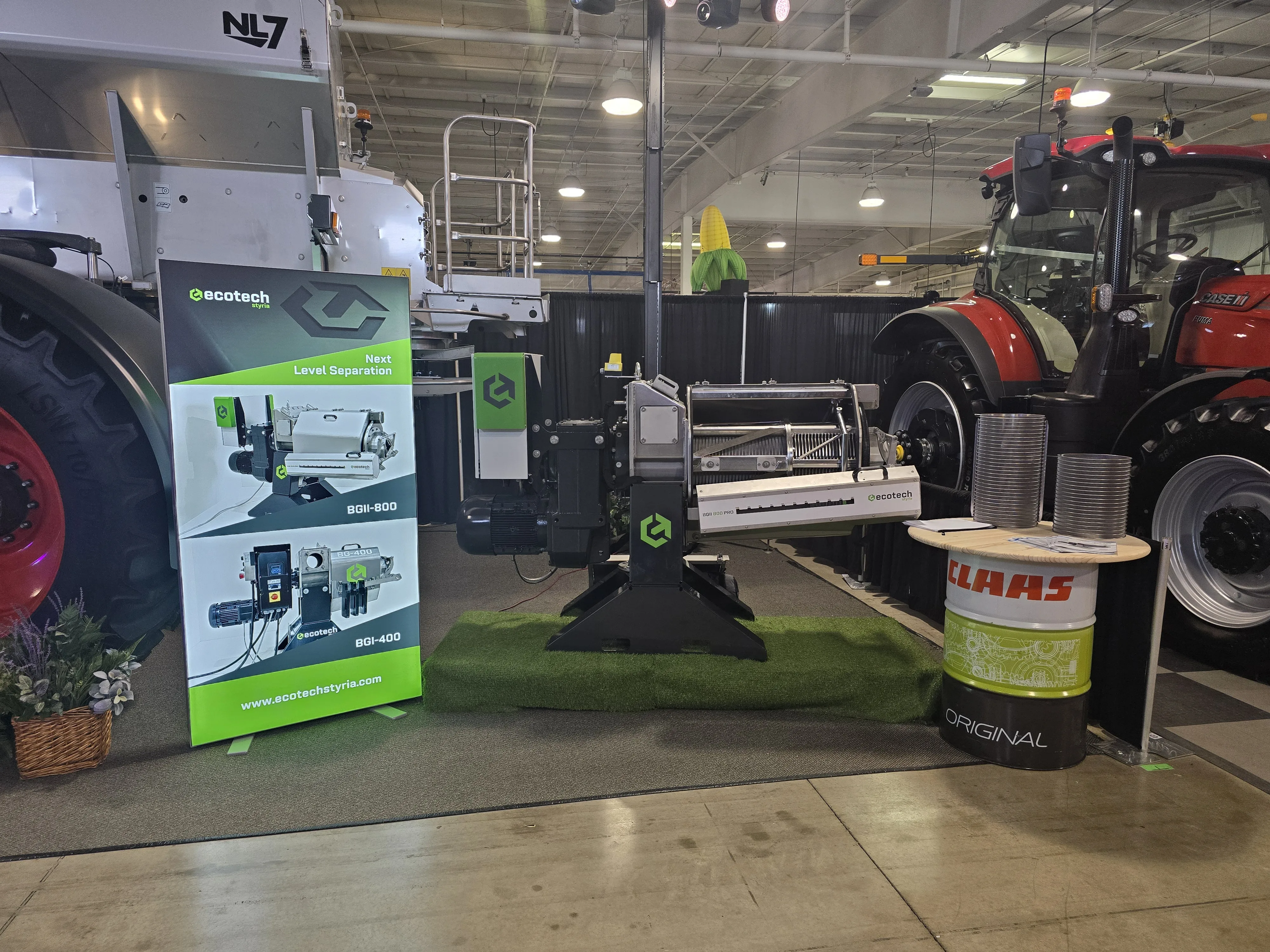 Messestand WPS Farm Show 2026, Wisconsin (USA)