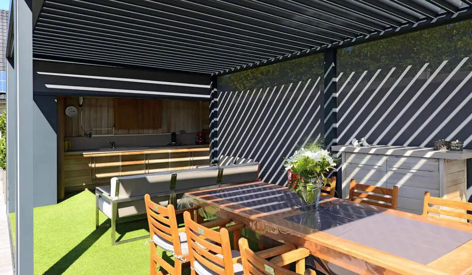 Pergola-Montage