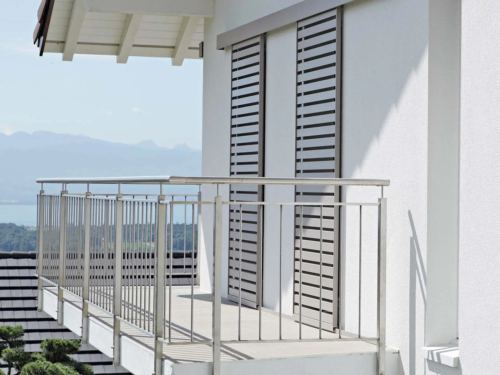 Glasgeländer Balkon
