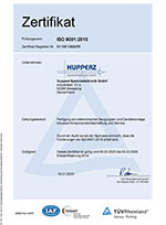ISO-9001-Zertifikat