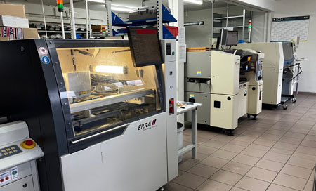 SMD-Bestückungslinie