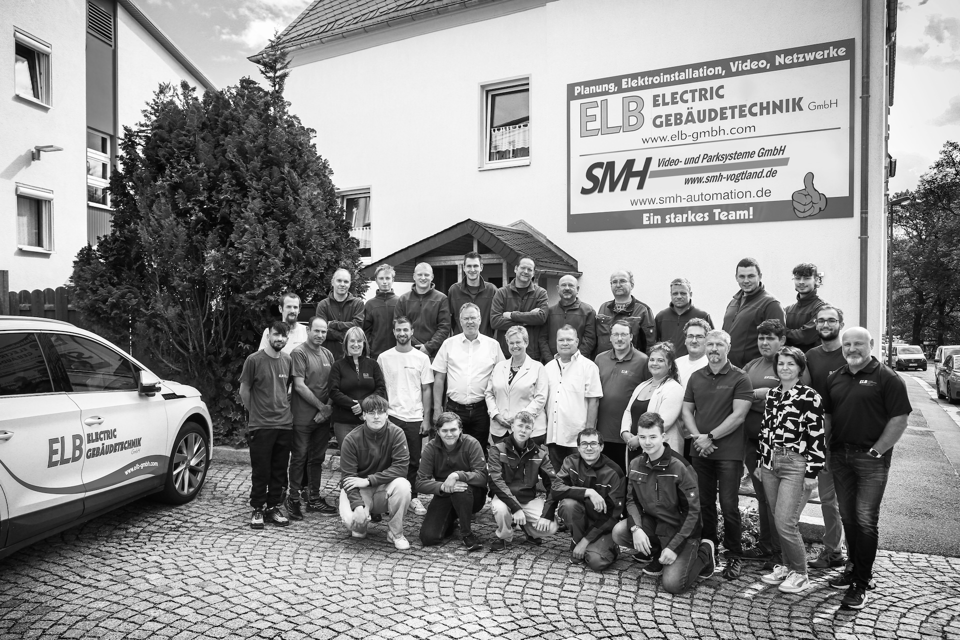 Industriebau-Installation