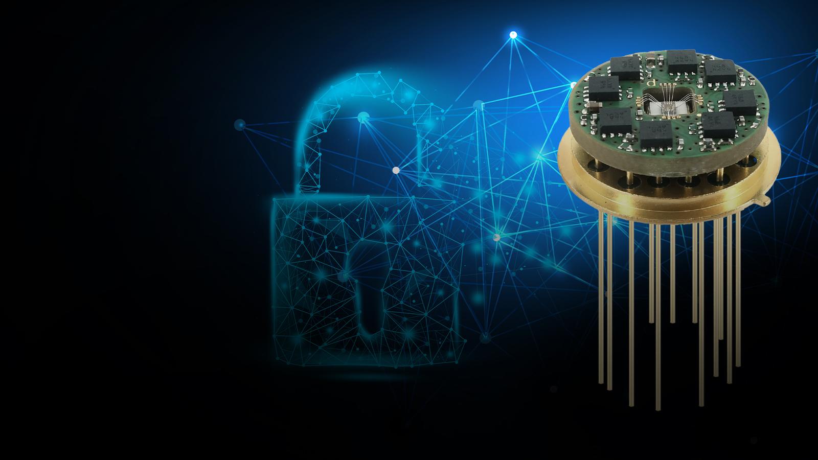 Quantum Key Distribution Sensor