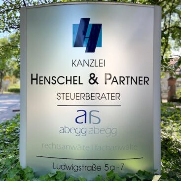 Kanzleischild Ludwigstraße 7, Saarlouis