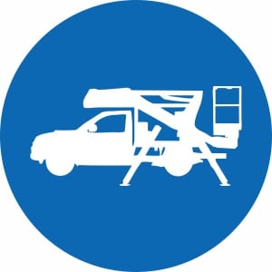 Pick-Up-Arbeitsbühne