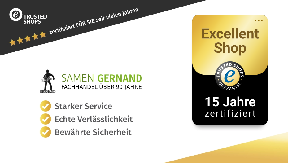 15 Jahre Trusted Shops zertifiziert