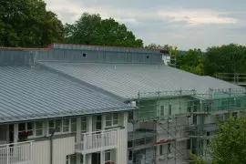 Blecheindeckung in Titanzink