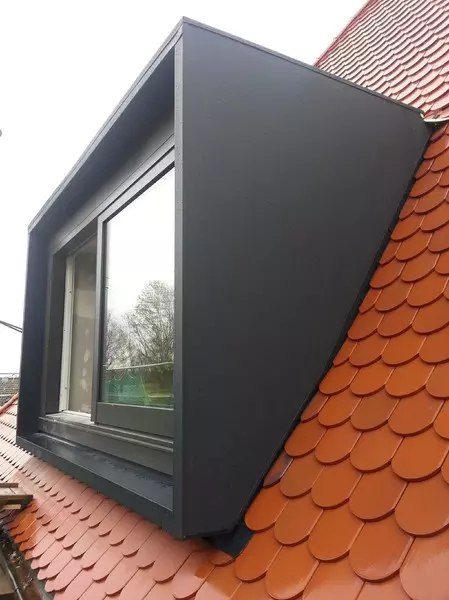 Prefa-Gaubenverkleidung