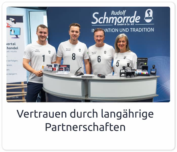 Langjährige Partnerschaften mit dem Fachhandel
