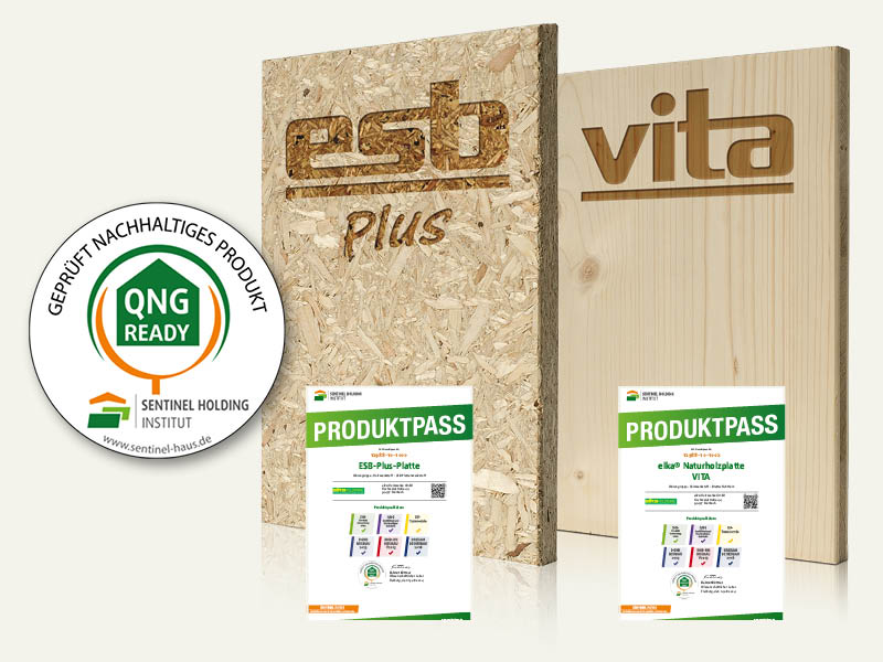 esb Plus und vita Naturholzplatte