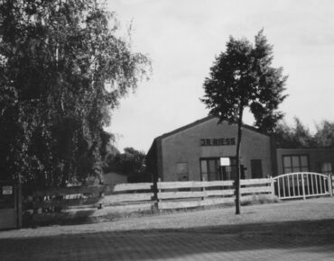 Abriss der alten Hallen 1996