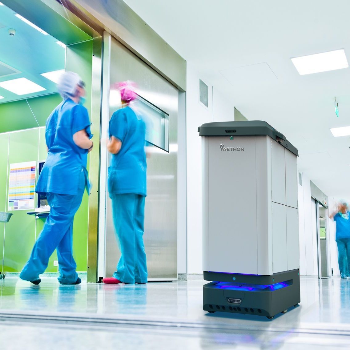 Roboter im Klinikumfeld
