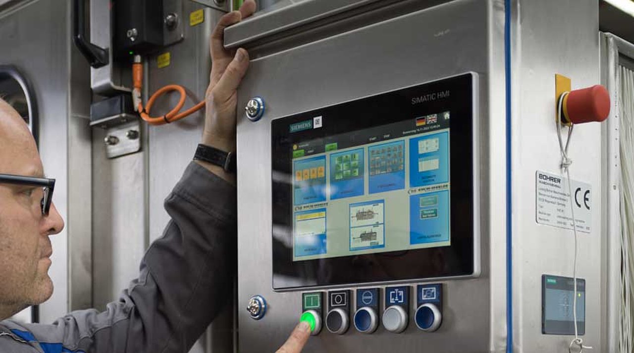 Easy Bedienkonzept mit Touchscreen