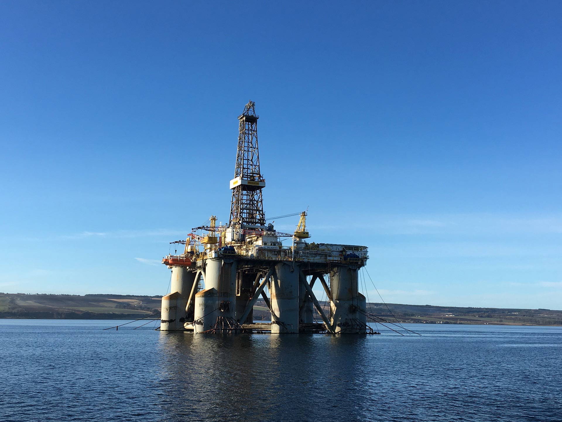 ATEX-Beleuchtung auf Ölplattform