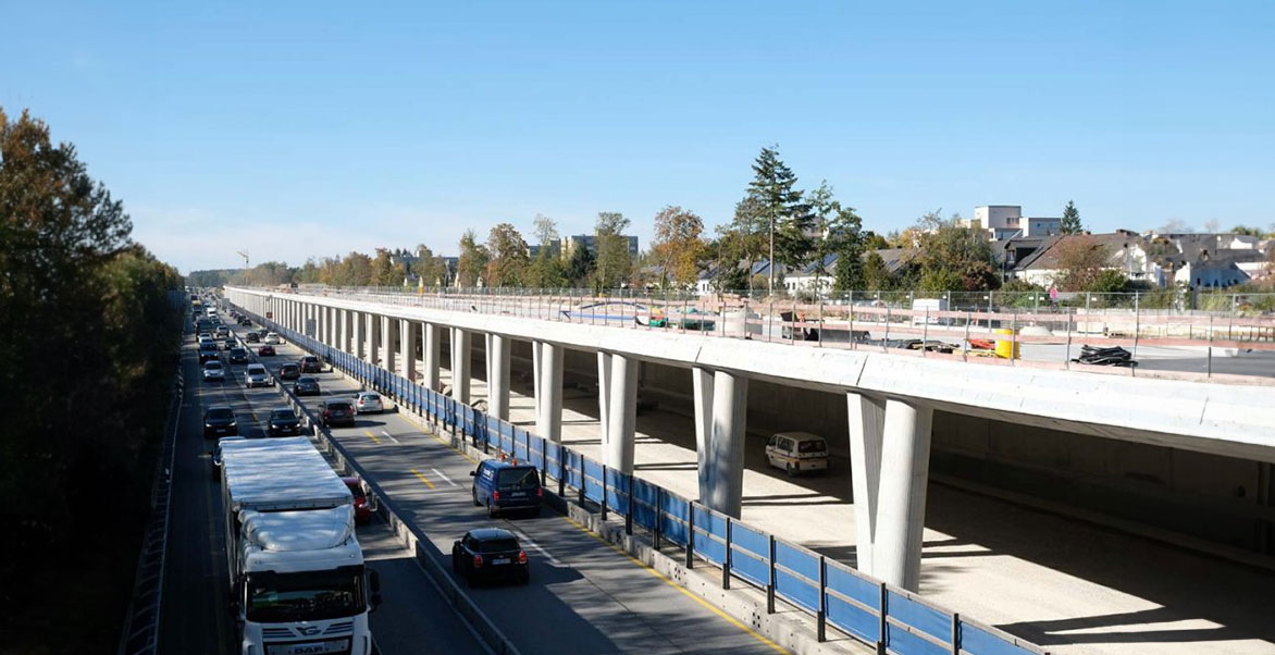 Autobahngalerie Germering/Gilching – Fugenprofilsystem