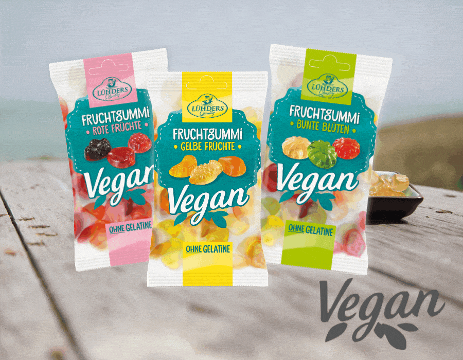 Vegane Fruchtgummis