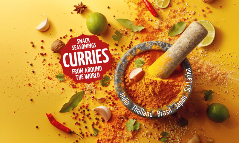 Snack Seasonings "Curries Around the World"