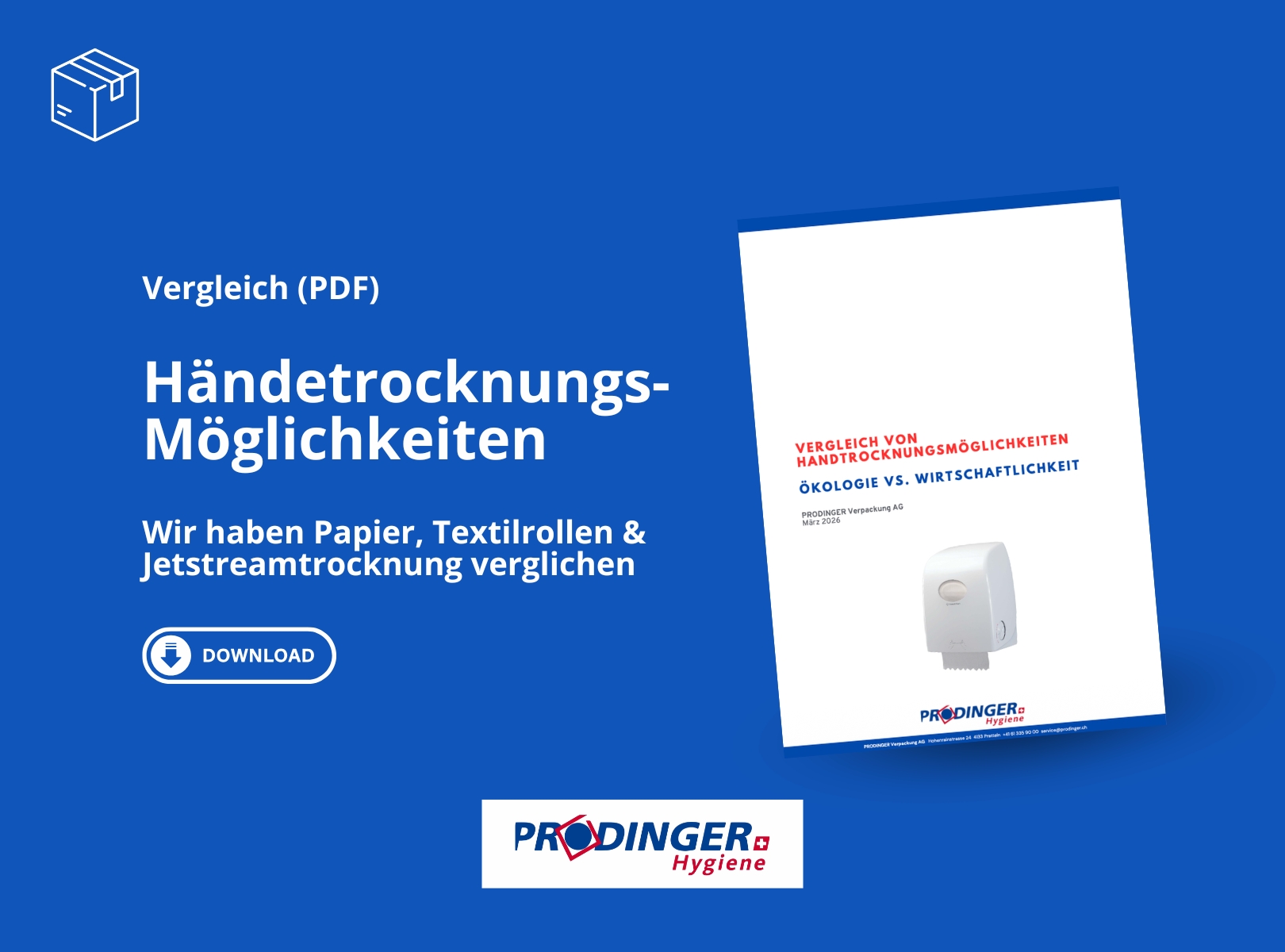 Leitfaden Händetrocknung