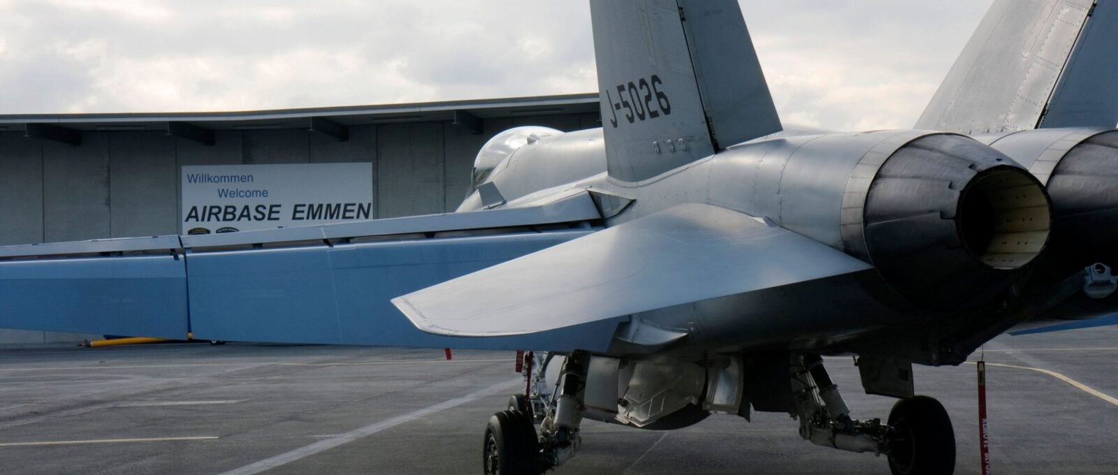 Militärflugplatz Emmen – Alarmierung Flugplatzareal