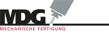 Logo MDG Mechanische Fertigung GmbH & Co. KG