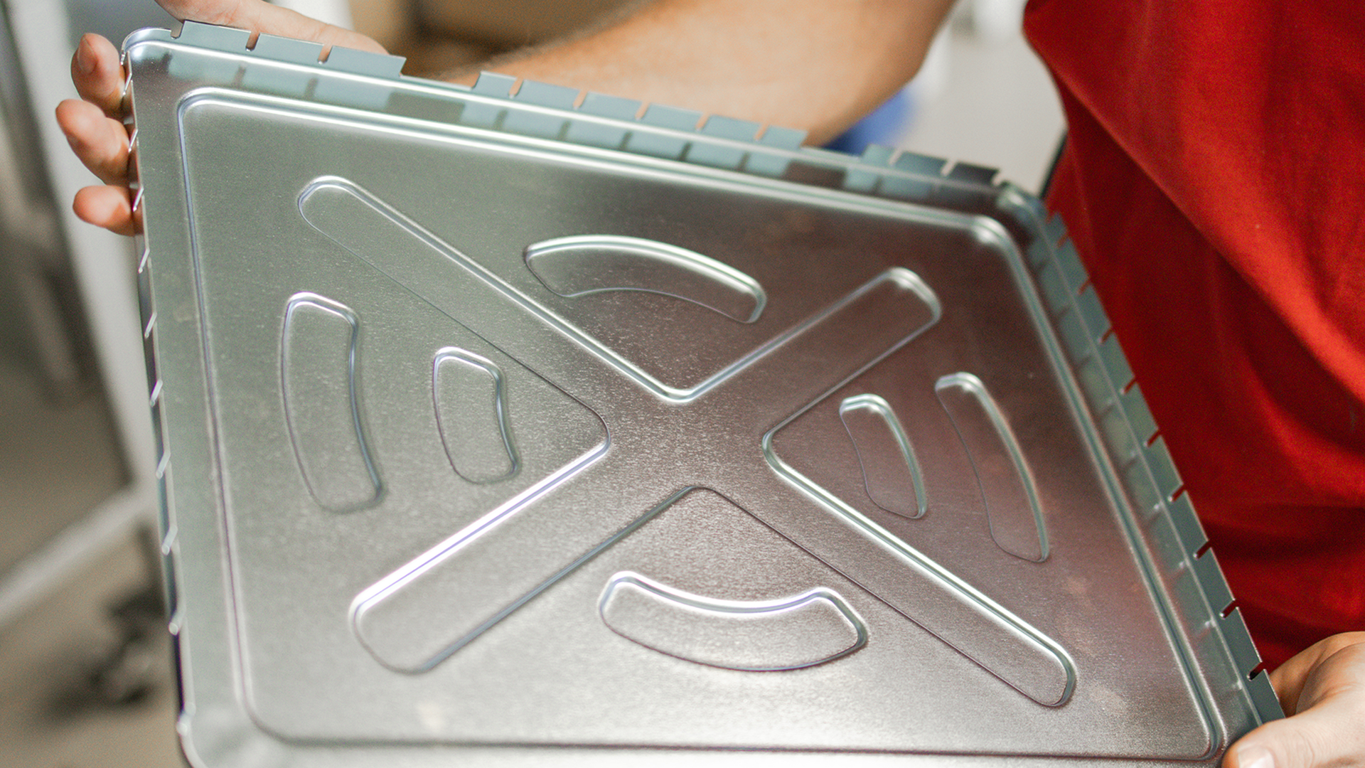 Blechbiegeteil – Abdeckung/Gehäusedeckel