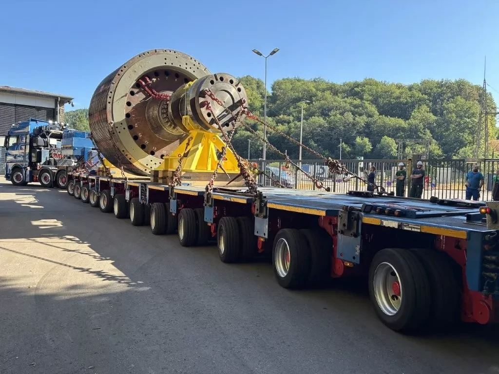 Sonderkonstruktion 120 t für Pumpspeicherkraftwerk Vianden
