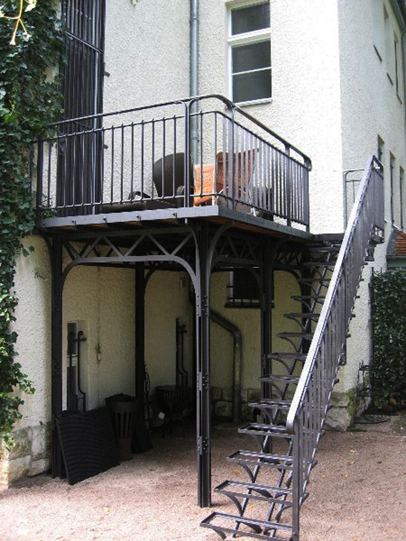 Architekturarbeit Terrasse