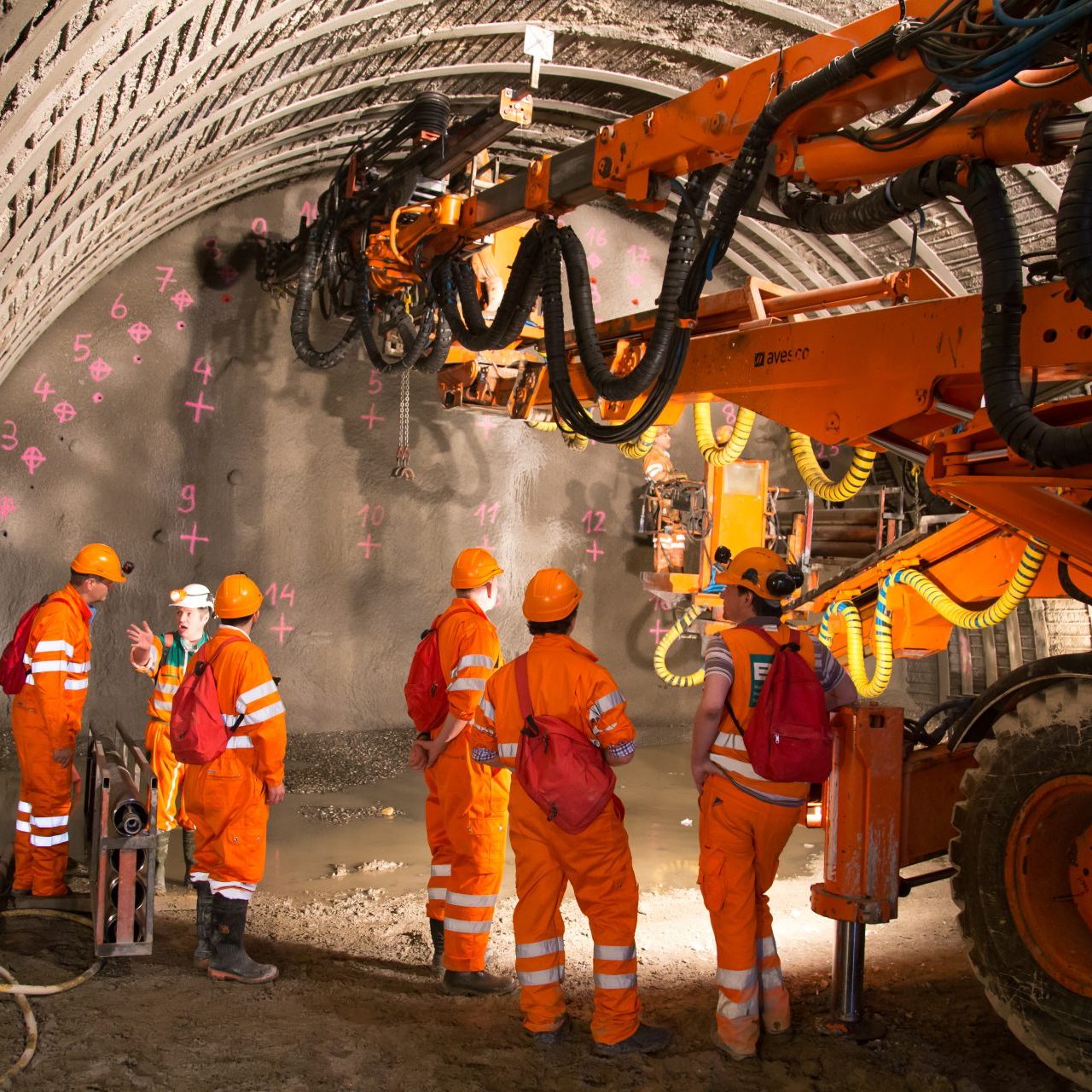 Tunnelbauausrüstung