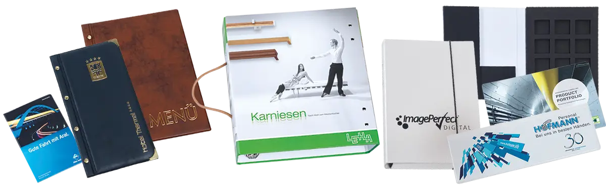 Kunststoffhüllen und Sammelmappen