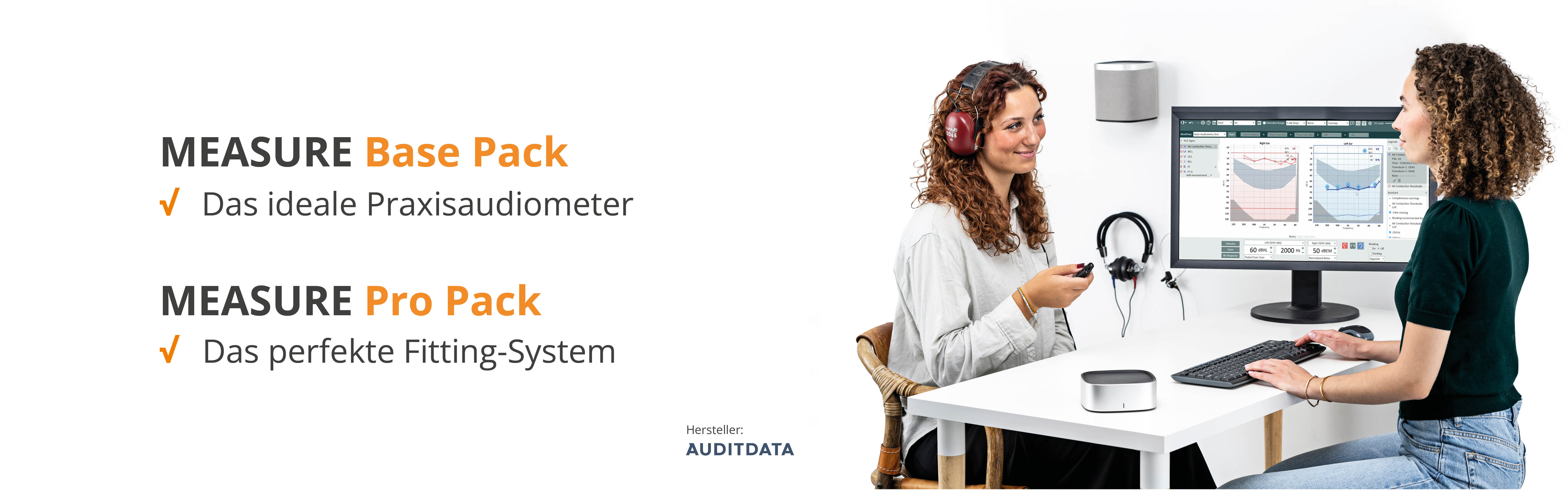 MEASURE Ton- & Sprachaudiometer