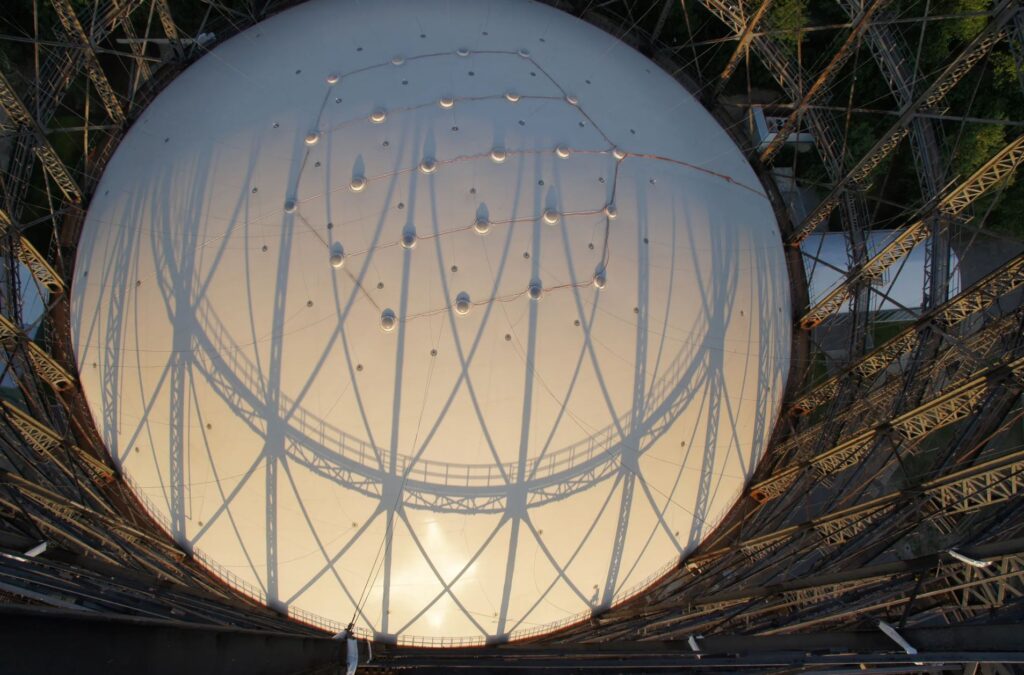 Gasometer-/Gasspeicherstruktur