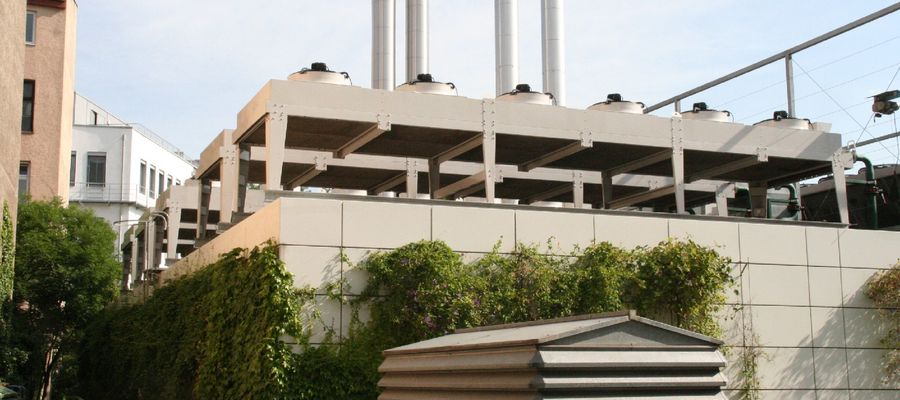 Klinikum rechts der Isar – Bau 505, Kälte