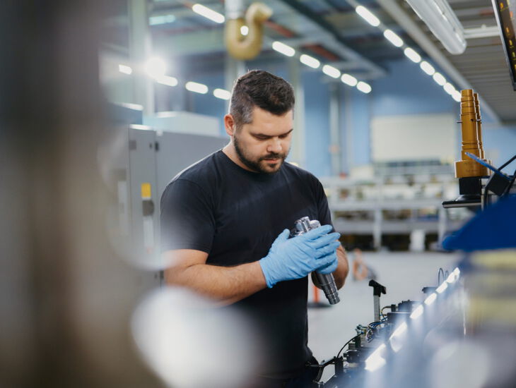Produktion in Sulzbach an der Murr