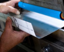 Produktion: Biegen von Edelstahl