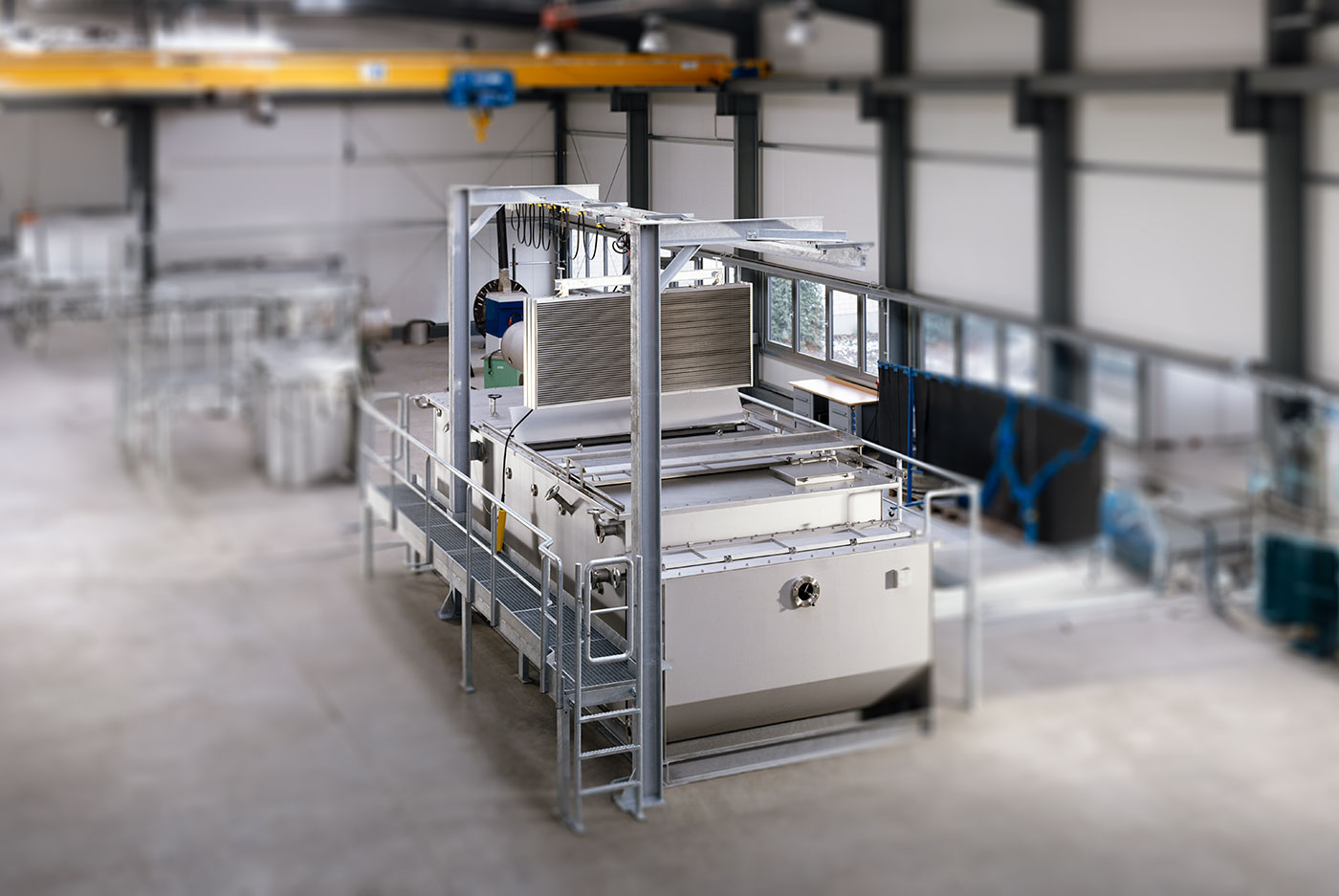MPT-Phasentrenner MPT 256-S mit Reinigungsstation